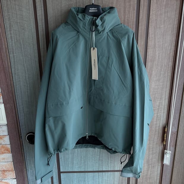 새상품(M)유니폼브릿지 mil 3gen 후드 트레이닝 자켓 그린빈