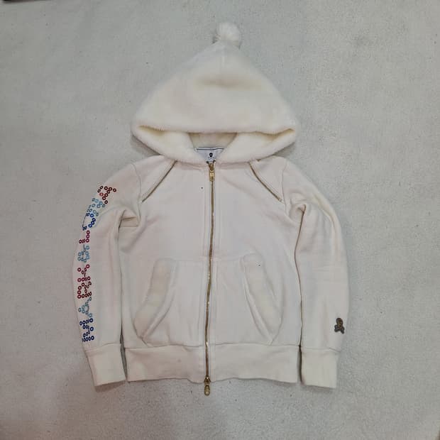 마크앤로라  안감기모방풍가디건S