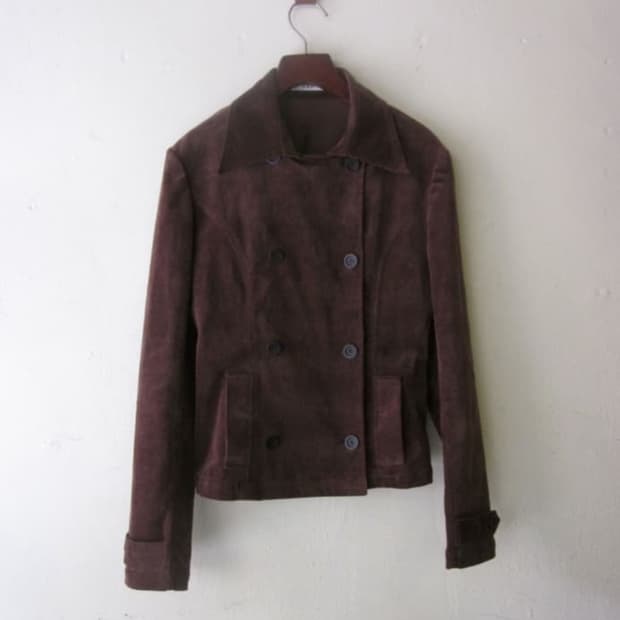 디에이디 dad 메이드자켓 브라운