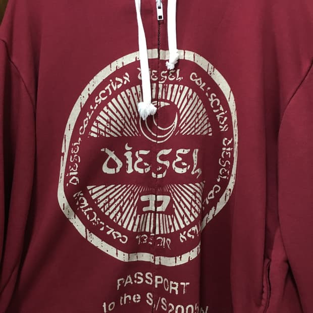 디젤 빈티지 후드집업