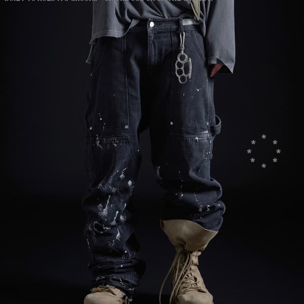 wapworks 왑웍스 더블니 카펜터 팬츠