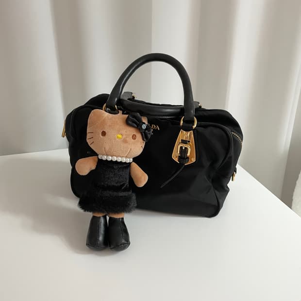 (정품) 롱키티 인형 키링 새상품