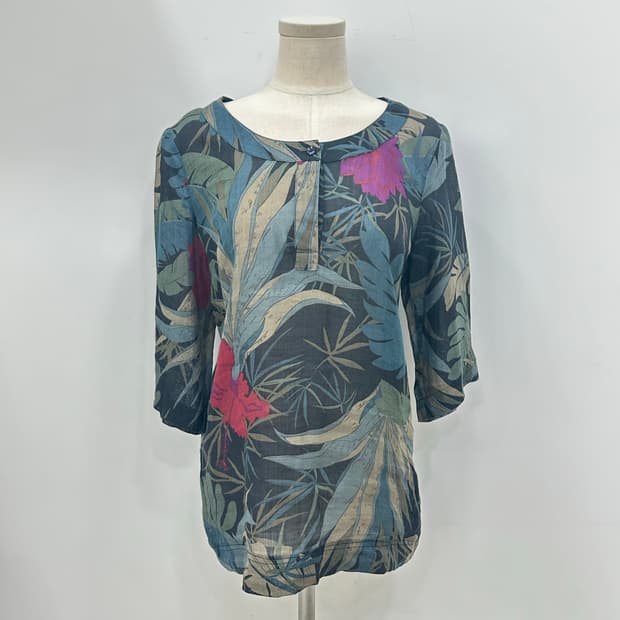 막스마라 린넨 블라우스