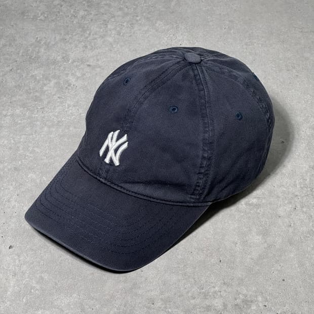 MLB 뉴욕 양키스 워시드 블랙 볼캡 모자