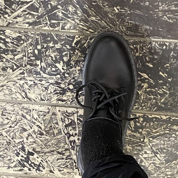 닥터마틴1461 모노 3홀 블랙 uk5사이즈 235-240 더비슈즈