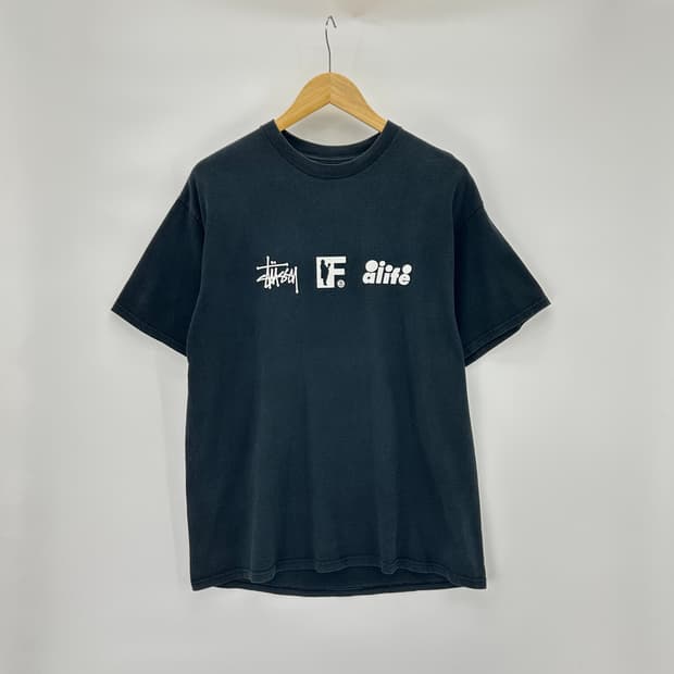 [Stussy × Wu-Tang] 스투시 우탱 클랜 반팔티셔츠