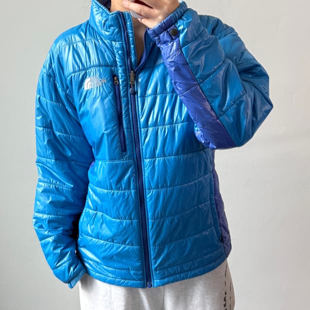 [XL] 노스페이스 블루 엑셀로프트 경량패딩
