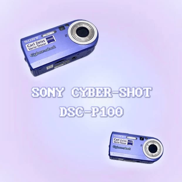 초희귀🫧𖠳ᐝ소니 사이버샷 SONY CYBER-SHOT DSC-P100