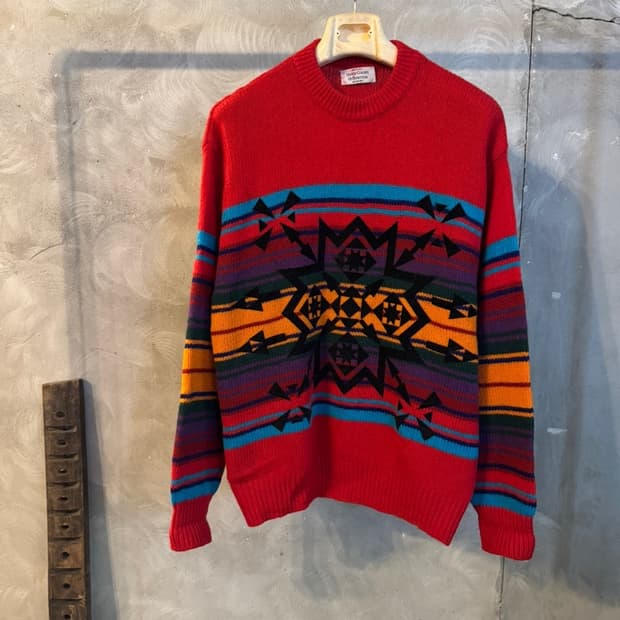 베네통 나바호 램스울 니트 100~105