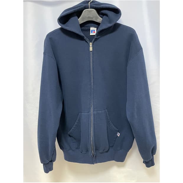 [D.O Vtg] 90s 러셀 50/50 후드 집업 네이비(L)