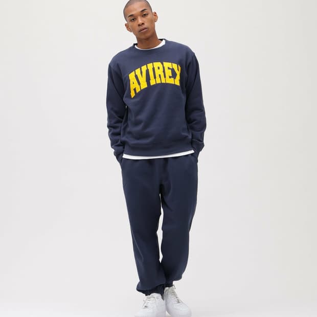 아비렉스 데일리 크루넥 맨투맨