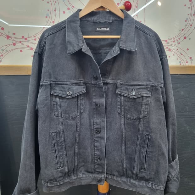 Balenciaga jeans jacket 