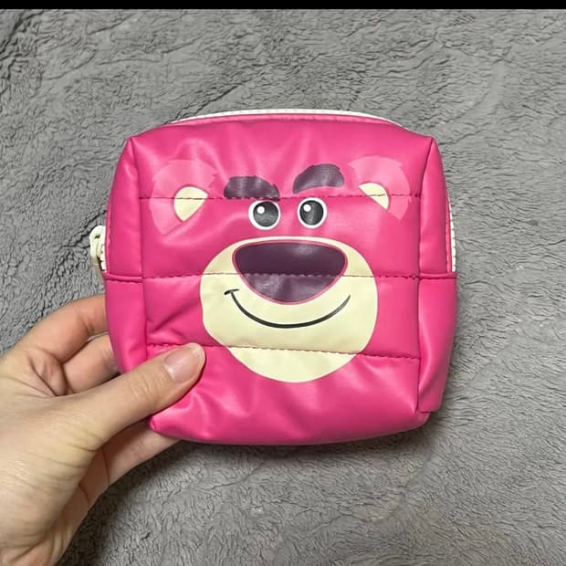 디즈니 랏소베어 패딩파우치