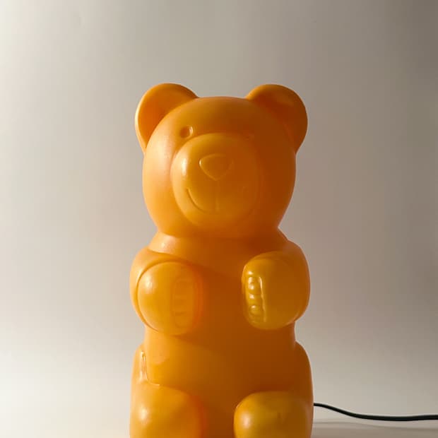 00‘s 독일 Messow 빈티지 테이블 조명 곰돌이 하리보 루미베어