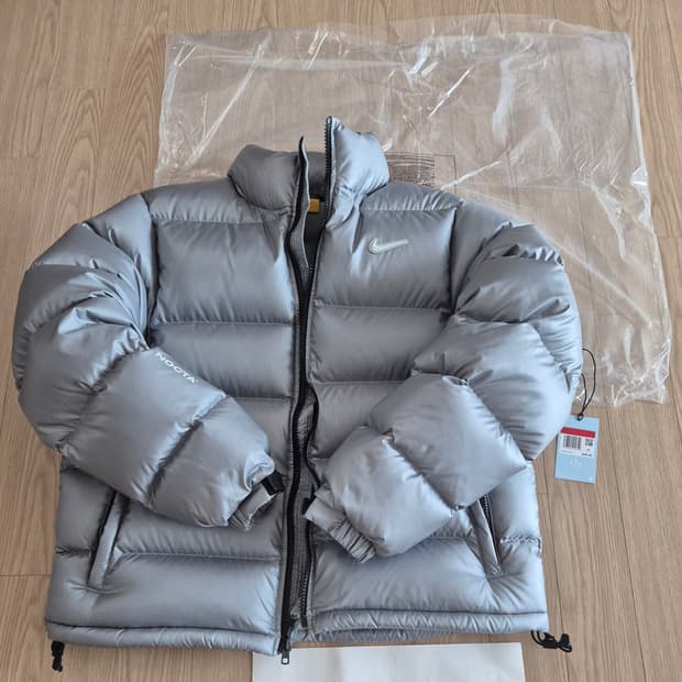 [US/L]나이키 녹타 패딩 자켓 미카 그린