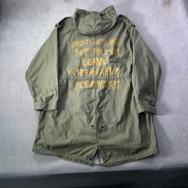 105 90s 폴로랄프로렌 데님엔서플라이 필드 야상 자켓