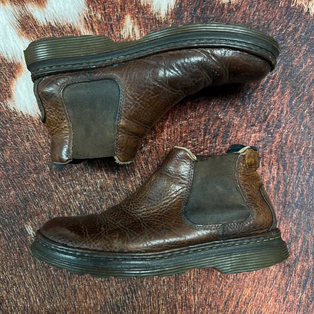 [270] 닥터마틴 빈티지 OAKFORD  첼시부츠 다크브라운