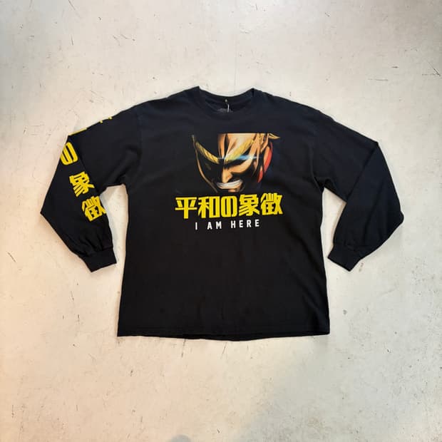 나의 히어로 아카데미아 올마이트 오피셜 롱슬리브 XL