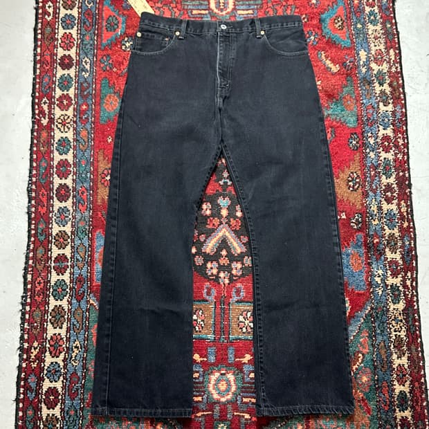 00's 리바이스 517 블랙 부츠컷 플레어진