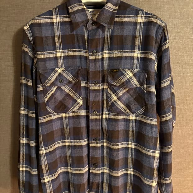 Lee 체크 셔츠 남방 S