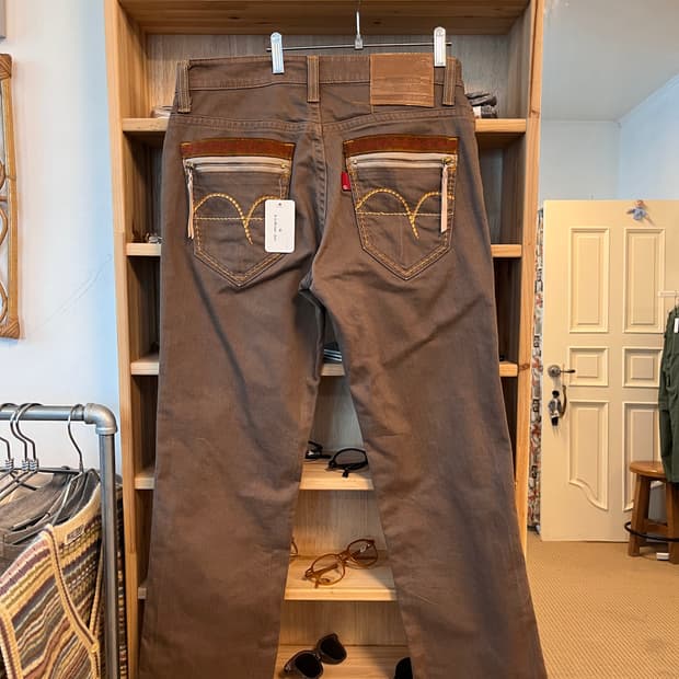 edwin brown denim
