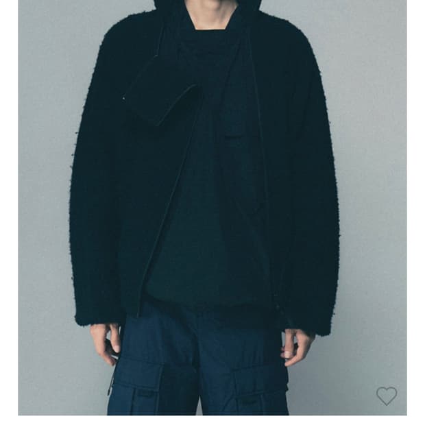 지용킴 코오롱 레이어드 플리스 자켓 라지 새상품 