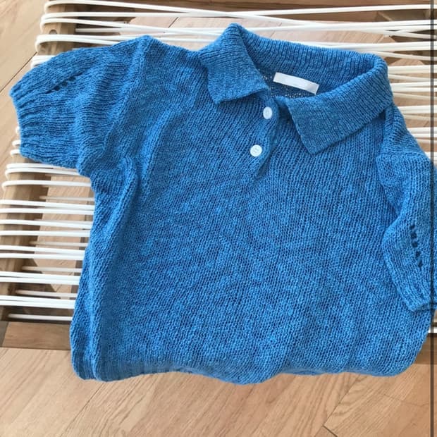 mitty knit blue