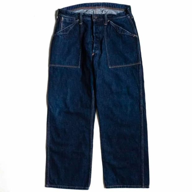 프리휠러스 유니온 스페셜 롱쇼어맨 데님팬츠 34