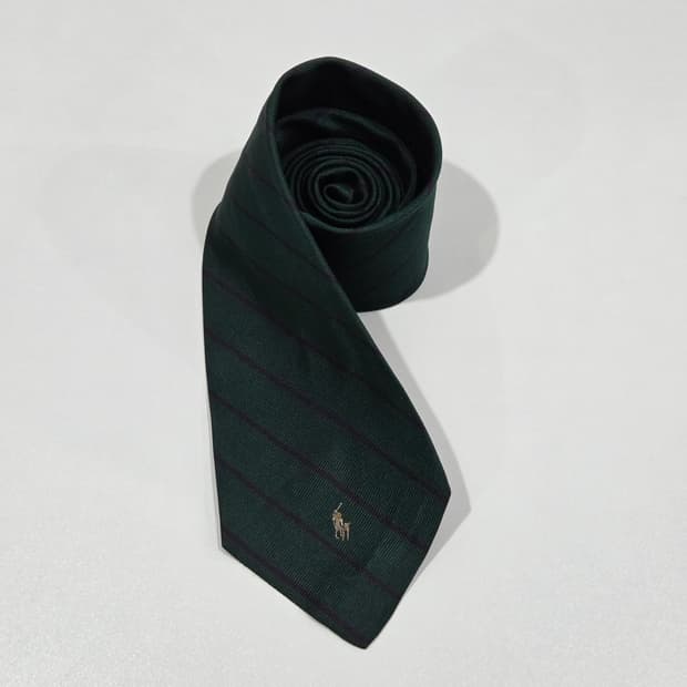 폴로랄프로렌 스트라이프 실크 넥타이