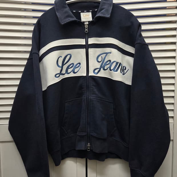 리 Lee 카라 스웻 집업