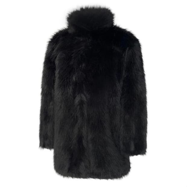 루루서울 city pop fur jacket 퍼자켓 코트