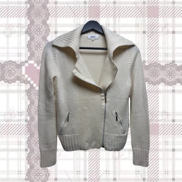 y2k 모리걸 투웨이 니트 집업