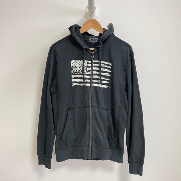 폴로 성조기 후드집업 