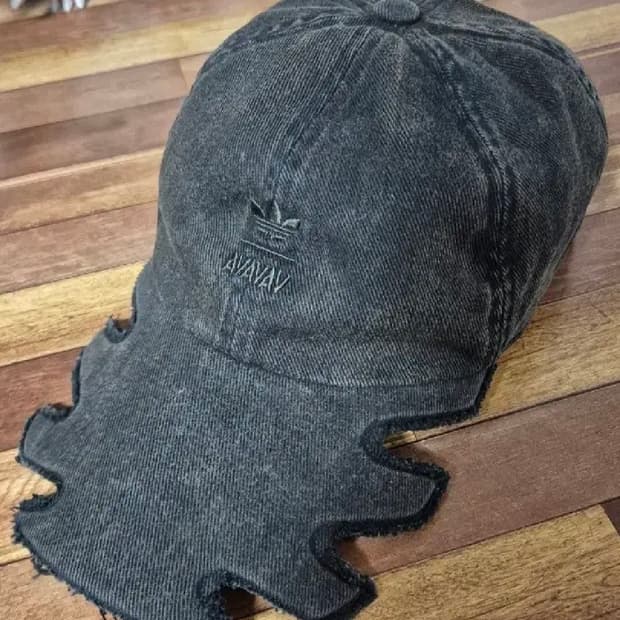 아디다스 x 아바바브 슬래시드 캡 블랙