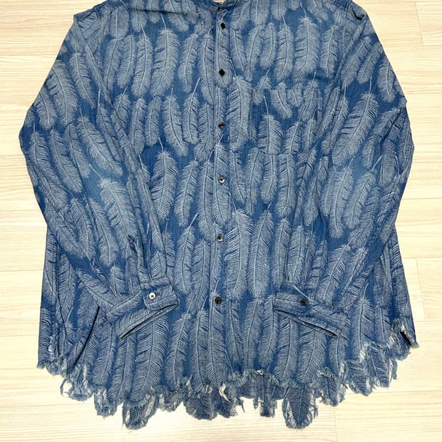 Kapital feather shirt (size 4)