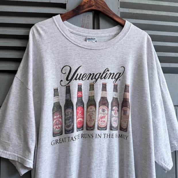[3XL]USA 빈티지 비어 패밀리 티셔츠