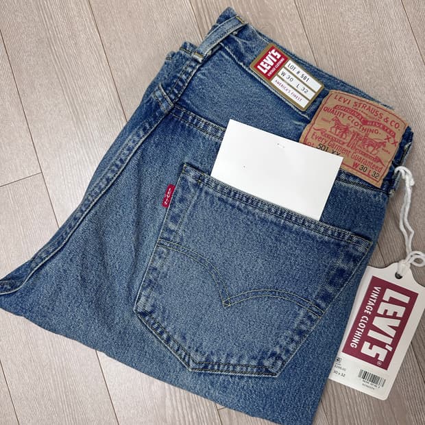 리바이스 Ivc 블랙잭 30x32 30/32 30*32 허리30 기장32