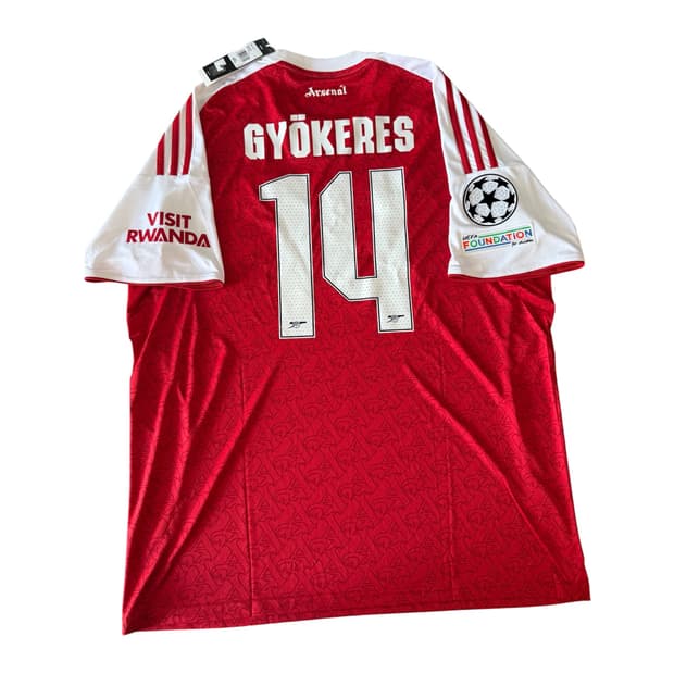 [4XL/120]25-26 아스날 홈 요케레스 챔결킷 JI9517