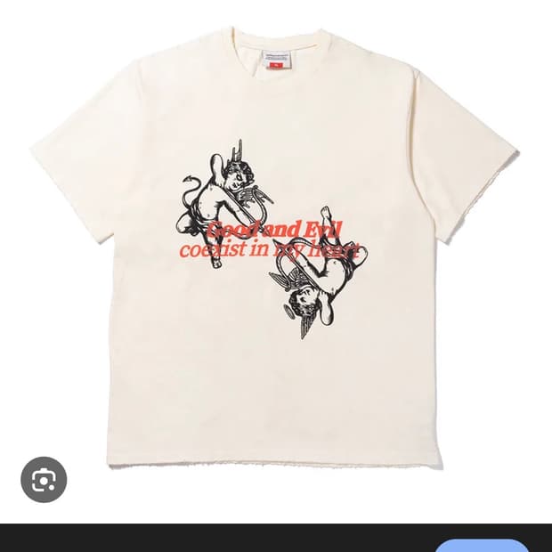 엑스트라오디너리 GOOD N EVIL Washed T-Shirt (XL)