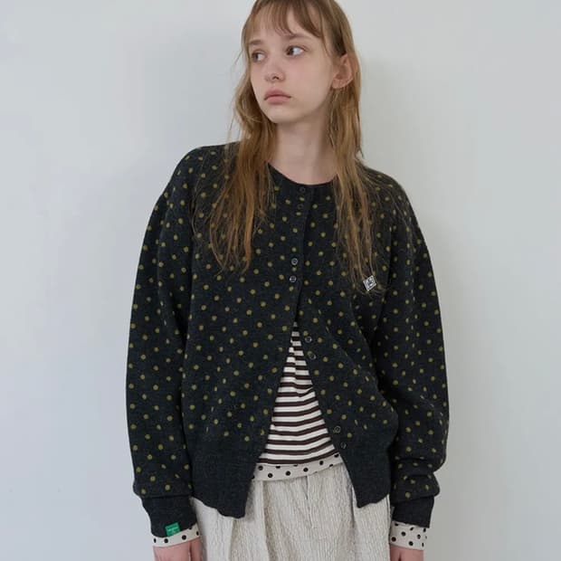 노컨텐츠 도트가디건