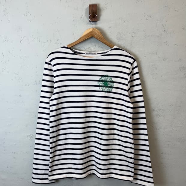 마르디메크르디 스트라이프 긴팔티