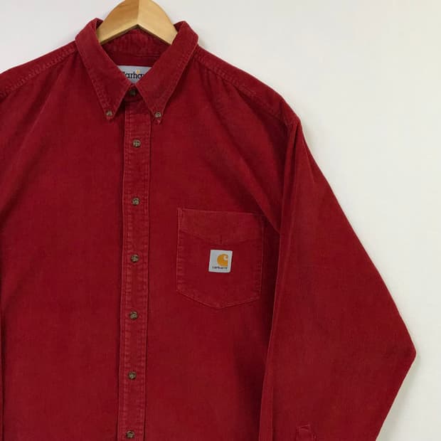 XL 칼하트 코듀로이 셔츠
