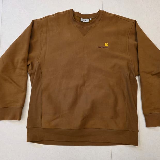 칼하트 WIP 스웨트셔츠 브라운 XL