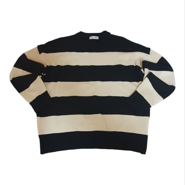코튼 스트라이프 스웨터