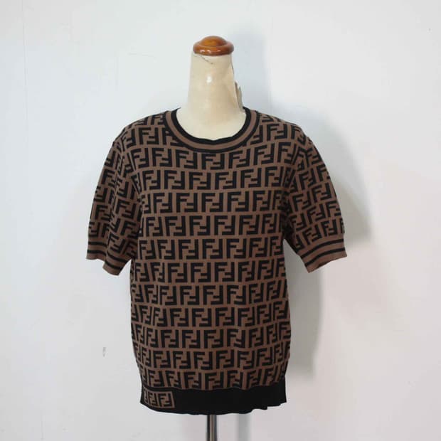 N-10431/펜디 정품 여성용 자갸드 니트 36