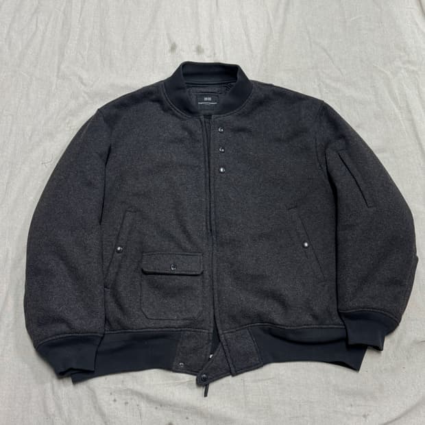 유니클로 x  엔지니어드가먼츠 누빔 울 봄버 3XL