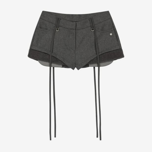 오호스-Micro Wool Shorts / Grey(1) 교환