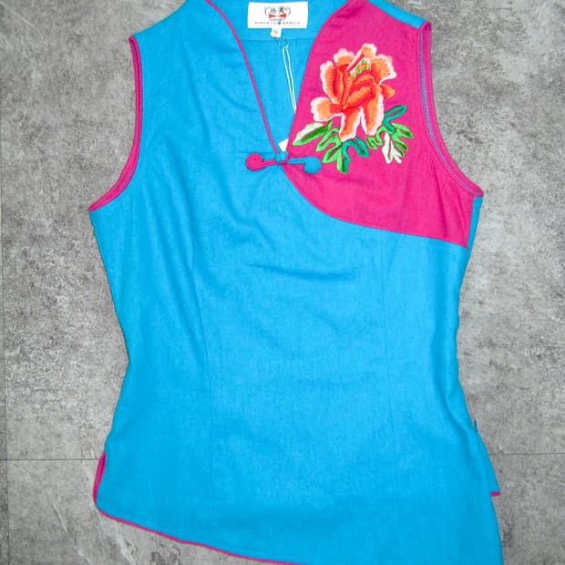 China Style Sleeveless