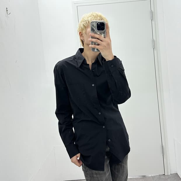 JPN stretch black shirts