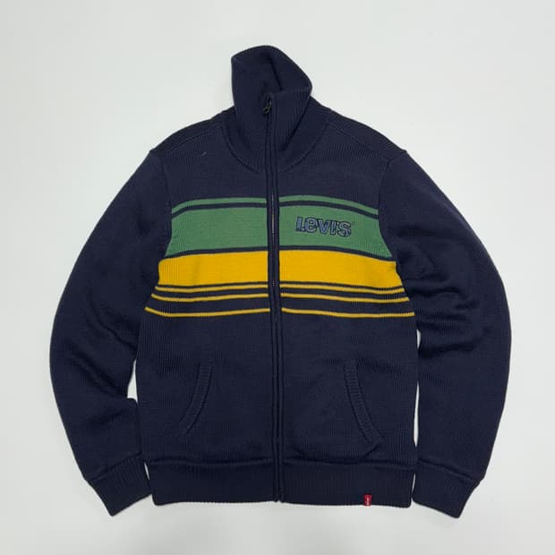 리바이스 니트집업 